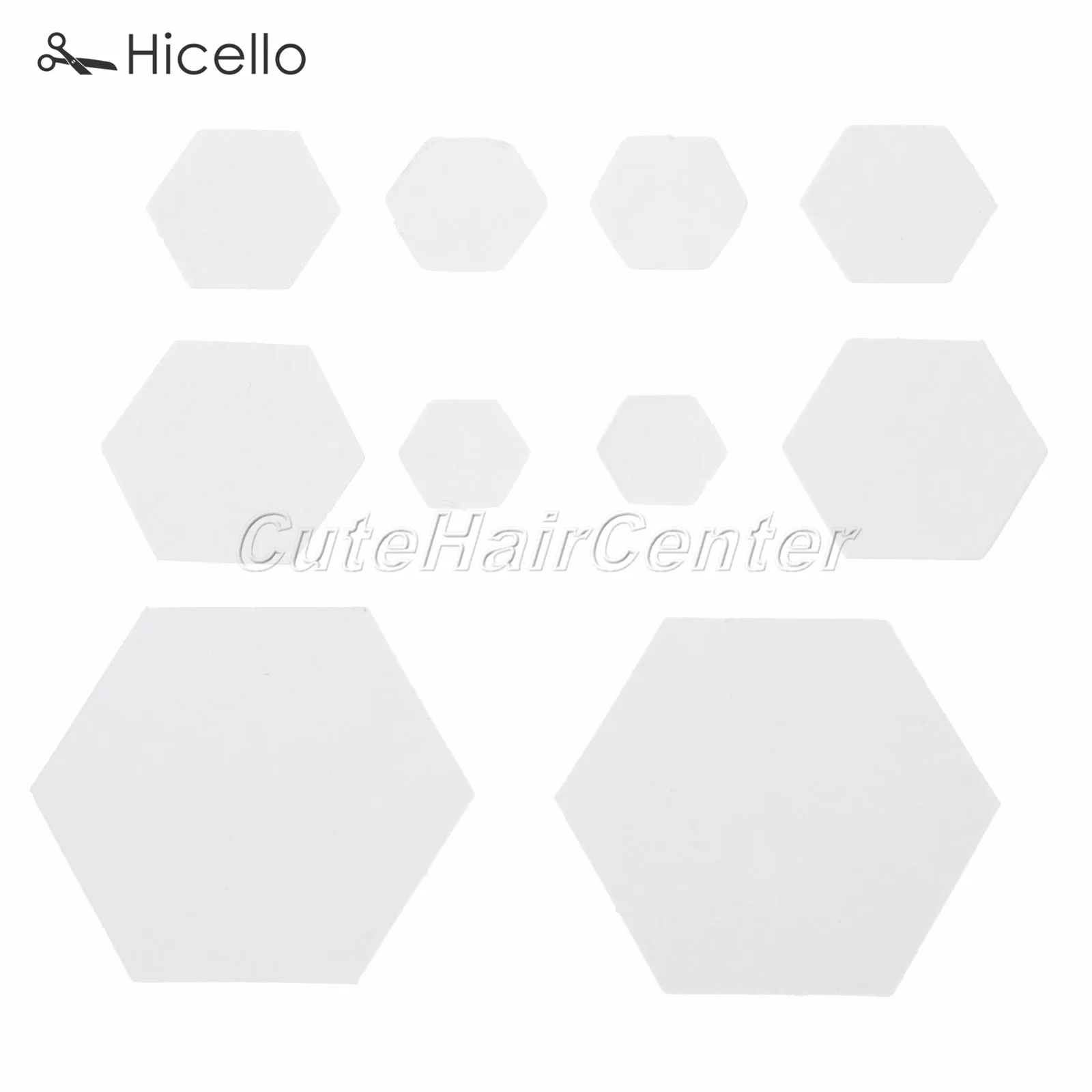 200 шт. бумажные шаблоны для одеял шестигранные Лоскутные шитья ручной работы