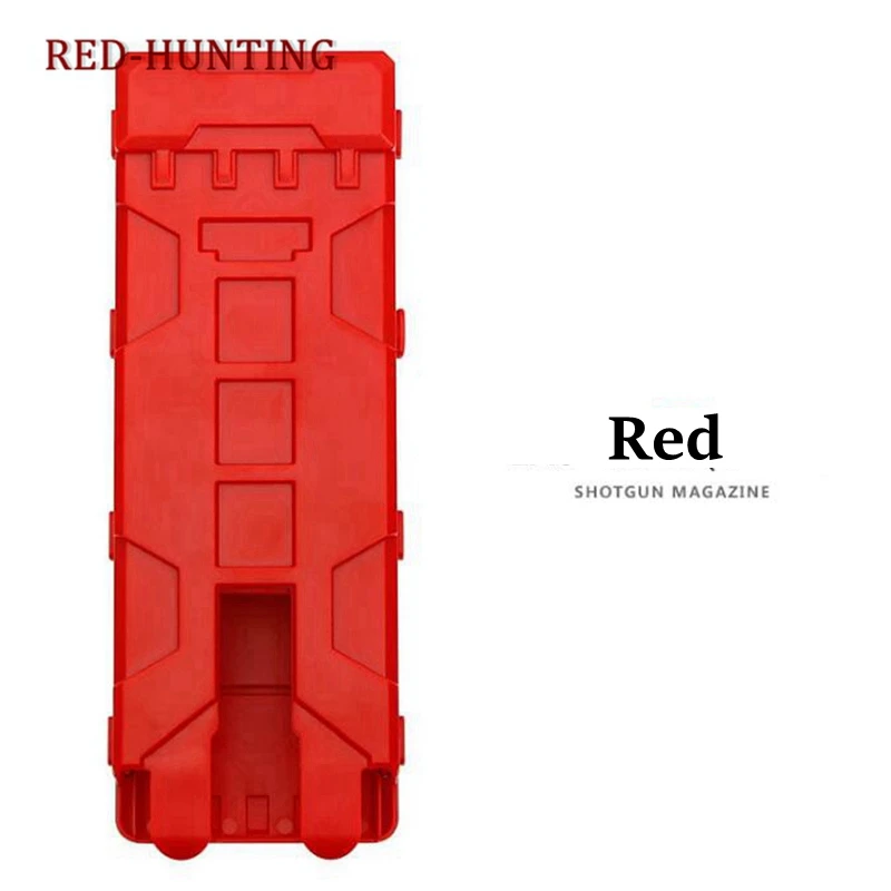 Airsoft Hunting Pistol Gun Accessories 10 Rounds 12 Gauge Sh0tgun Shell Model Fast Loading Clip Holder Box | Спорт и развлечения