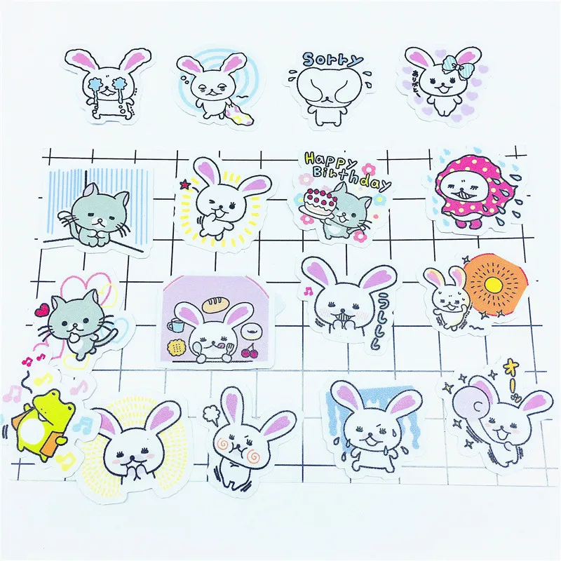 38 шт. бумажные стикеры для рукоделия и скрапбукинга|Наклейки творчества| |