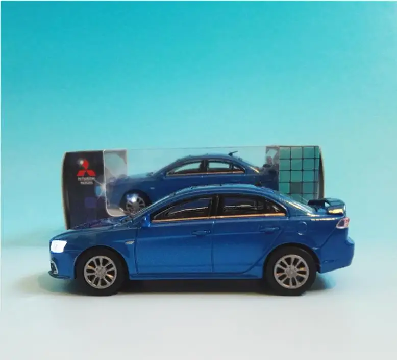1:43 модели автомобилей из сплава высокой Mitsubishi wing God металлические Литые