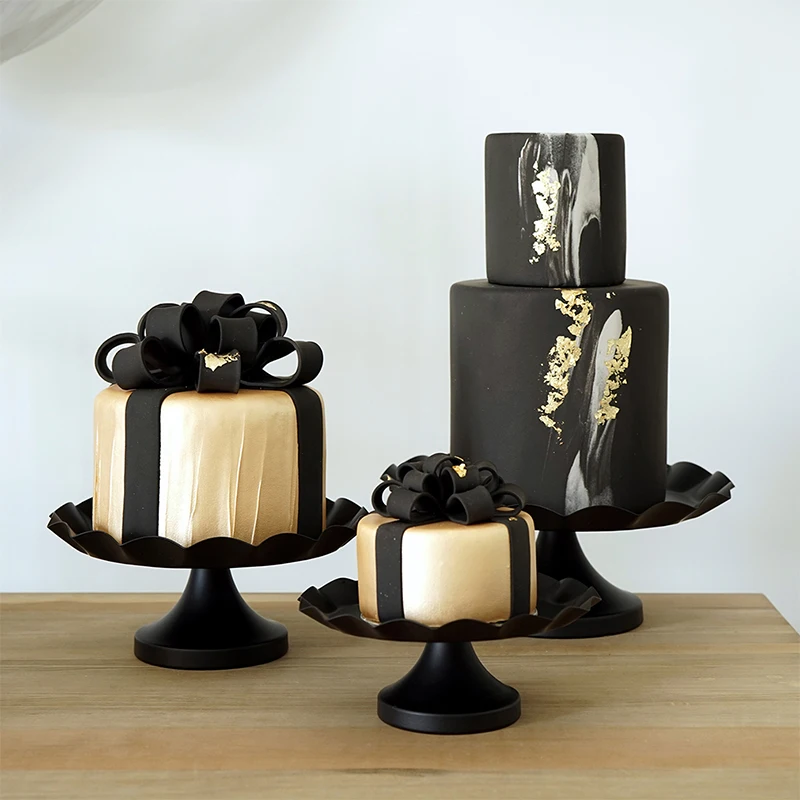 Имитация торта черно белый десерт для выпечки Витрины Магазина реквизит духов