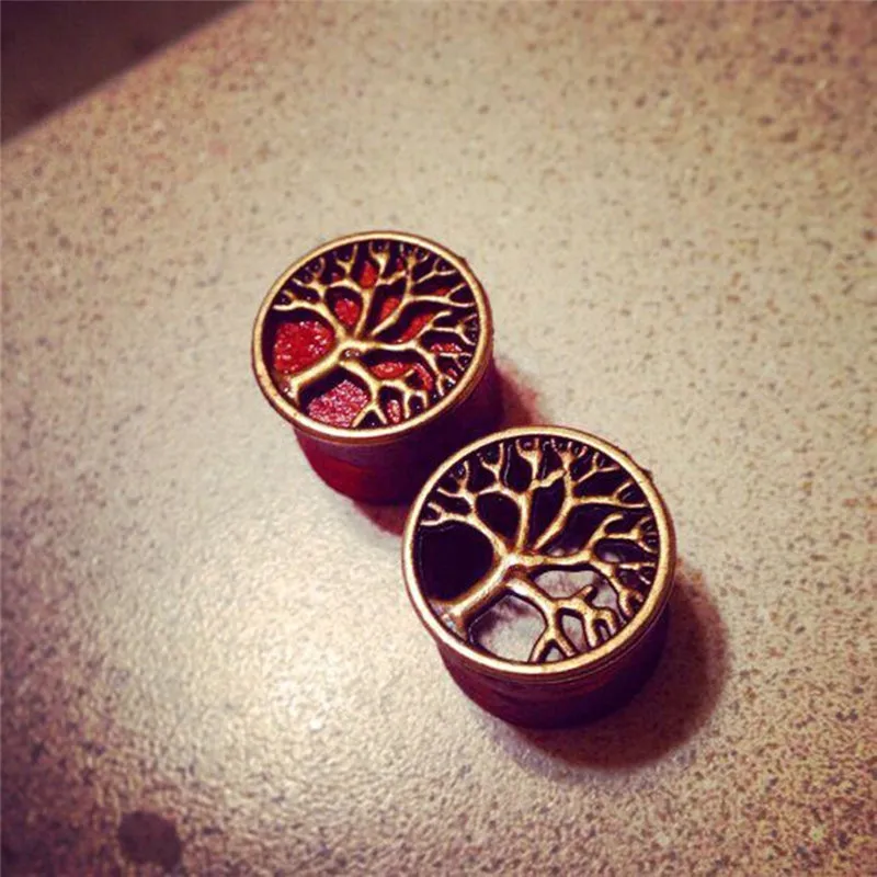 1 пара беруши для тоннелей в ушах на теле пробки с большим калибровочным