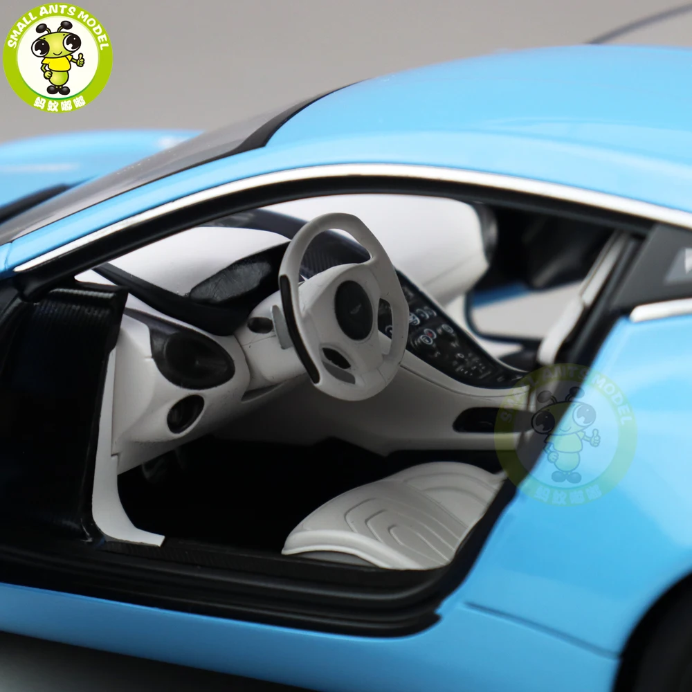 1/18 AUTOart 70240 ASTON MARTIN ONE 77 литая модель автомобиля синий