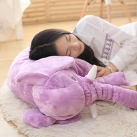 1pc 4060cm infant soft appease elephant playmate calm doll baby appease toys elephant pillow plush toys stuffed toy