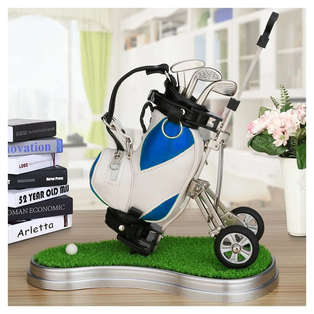 CRESTGOLF ручки для гольфа с держателем сумки новые подарки 3 шт. алюминиевой ручкой