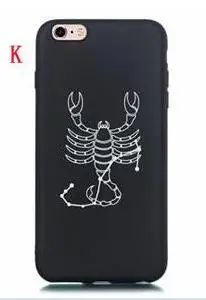 Color K Матовый мягкий чехол из ТПУ с изображением Зодиака для samsung Galaxy M10 M20 A30 A40 A50 A70 A10 NOTE 9 J2 Prime J5 J7, Модный чехол, 1 шт - Цвет: Color K