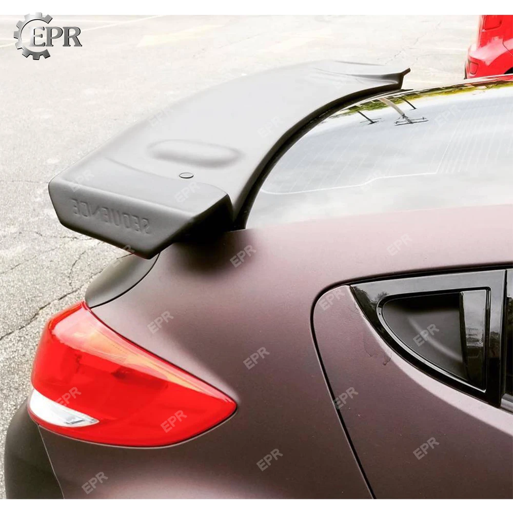 Для Hyundai Veloster Sequence Style FRP задний спойлер из стекловолокна (не турбо) тюнинг часть