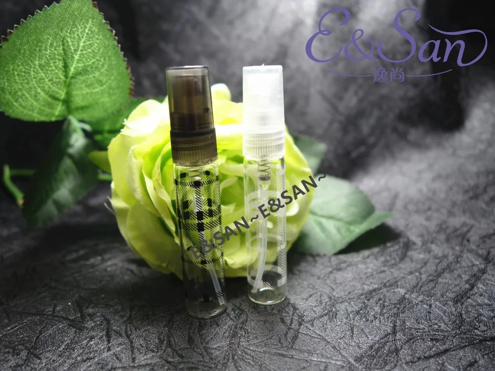 Флакон-спрей для духов с черно-белым принтом тромбоне 102 шт./лот LG01YG-5ML-1 | Красота и