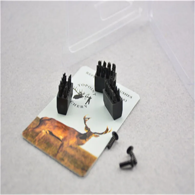 Сменные щетки с винтом для держателя заложников 3 шт.|arrow brush|arrow rest brushsport hunting |