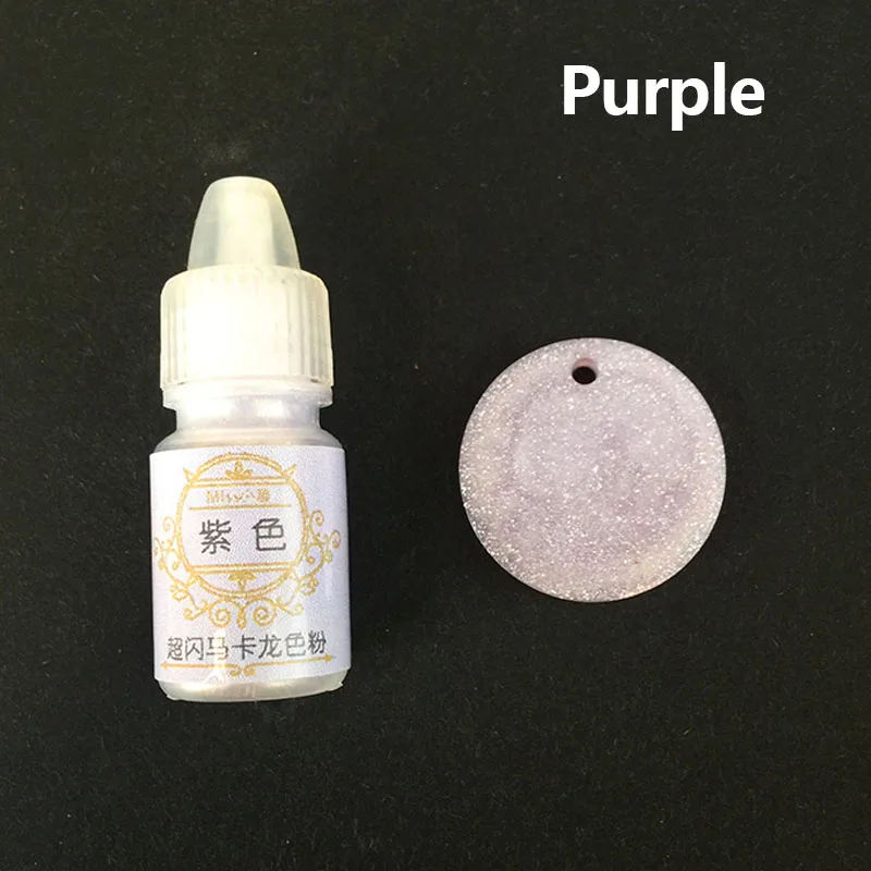 1 шт. УФ полимерный клей пигментный цветной порошок украшение долговечное DIY