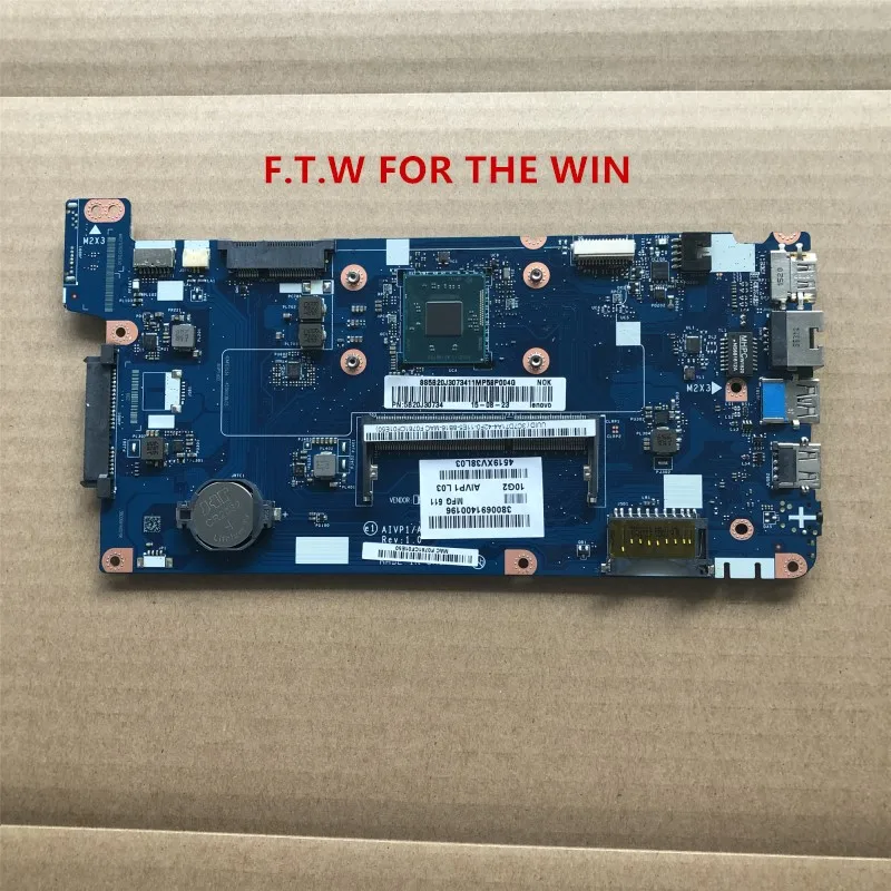 F.T.W для WIN MB 5B20J30734 Lenovo 100 14IBY материнская плата ноутбука AIVP1/AIVP2 LA C771P SR1YJ N2840 DDR3L 100%
