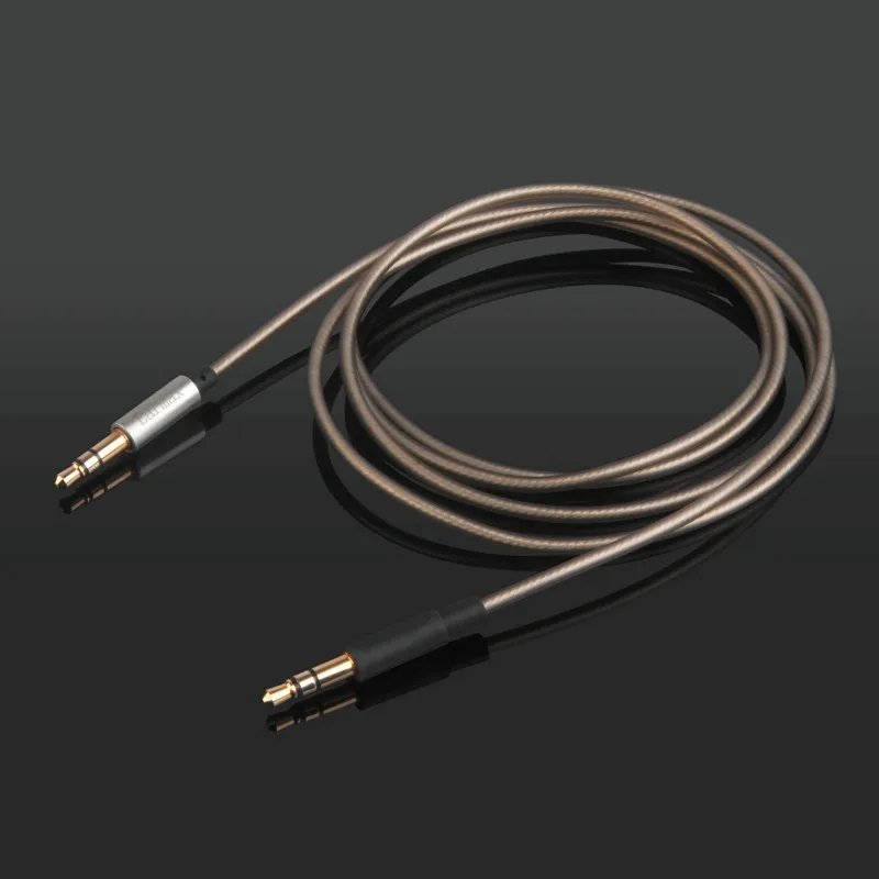 Обновленный посеребренный аудиокабель для наушников Master & Dynamic M D MW65 Audiofly