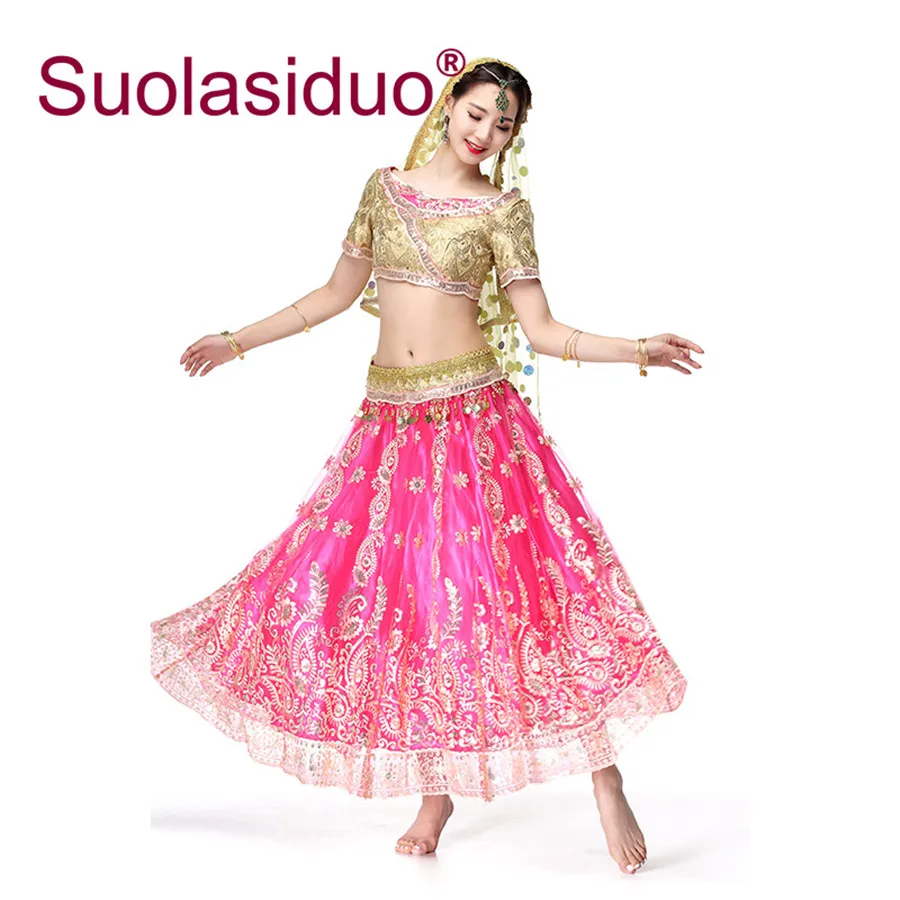 Красная роза Профессиональный для индийского беллиданса Новое поступление