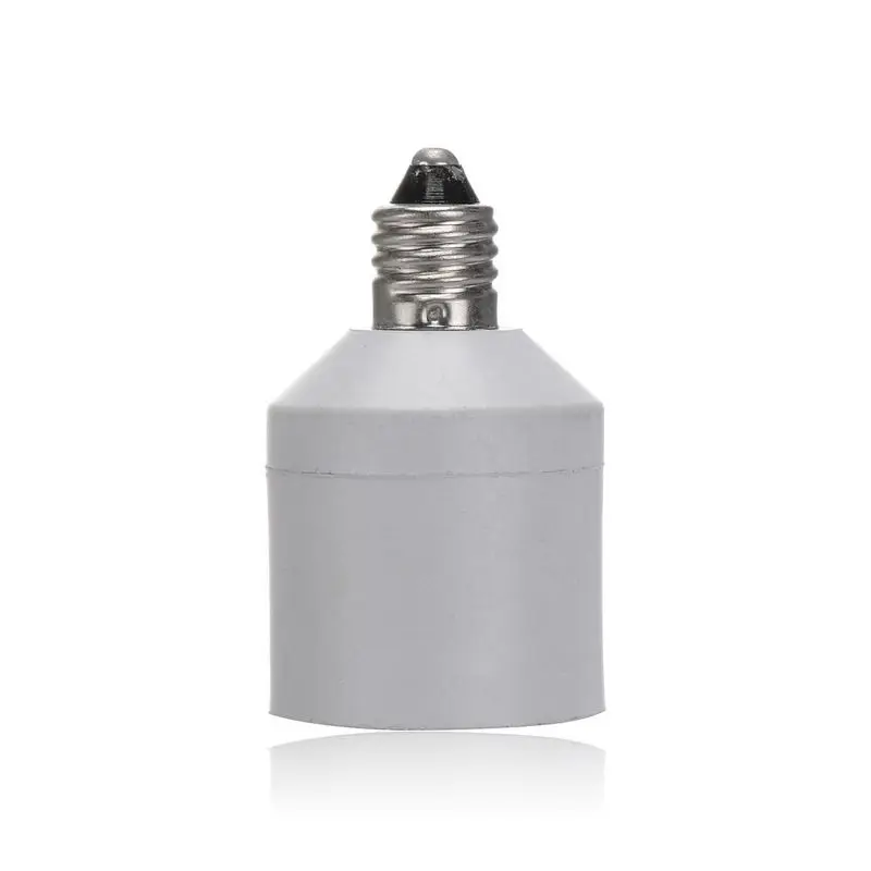 

Адаптер для держателя лампы 10 шт./лот E11 в E17, светодиодный CFL огнестойкий конвертер для ламп PBT E17 ~ E11