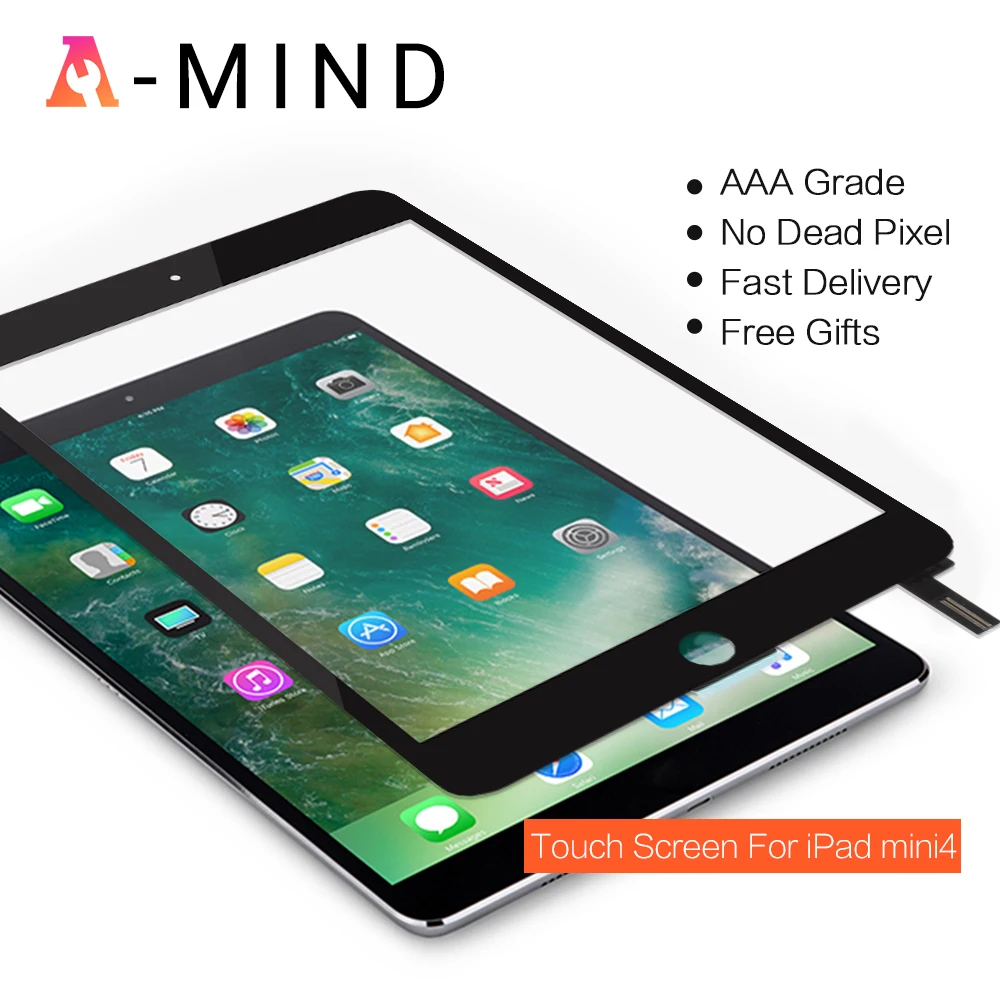 Для iPad Mini 4 Mini4 4th Gen 7 9 &quotA1538 A1550 сенсорный экран дигитайзер передняя внешняя панель