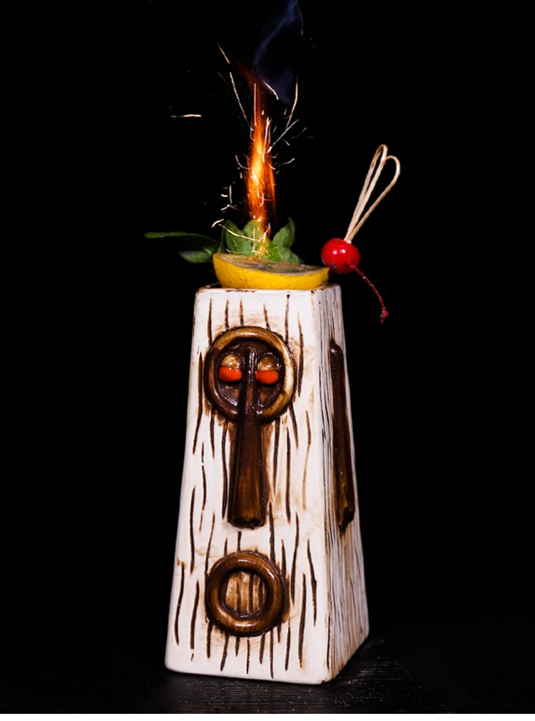 1 шт., креативная постыдная кружка Tiki, керамическая чашка, горячая Распродажа, пивная чашка, кофейная кружка Tiki, чашка, керамические изделия