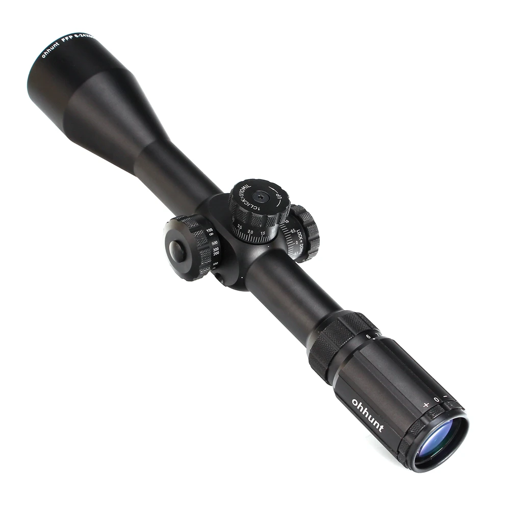 Охота ohhunt FFP 6 24X50 SF первый фокальный самолет область боковой Параллакс Стекло