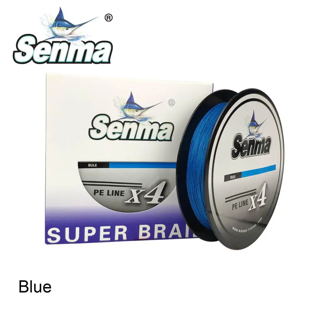 Senma 4X леска 300 м 500 4 нити плетеная многонитевая PE 8LB 10LB 20LB 30LB 40LB 60LB 80LB 100LB | Спорт и