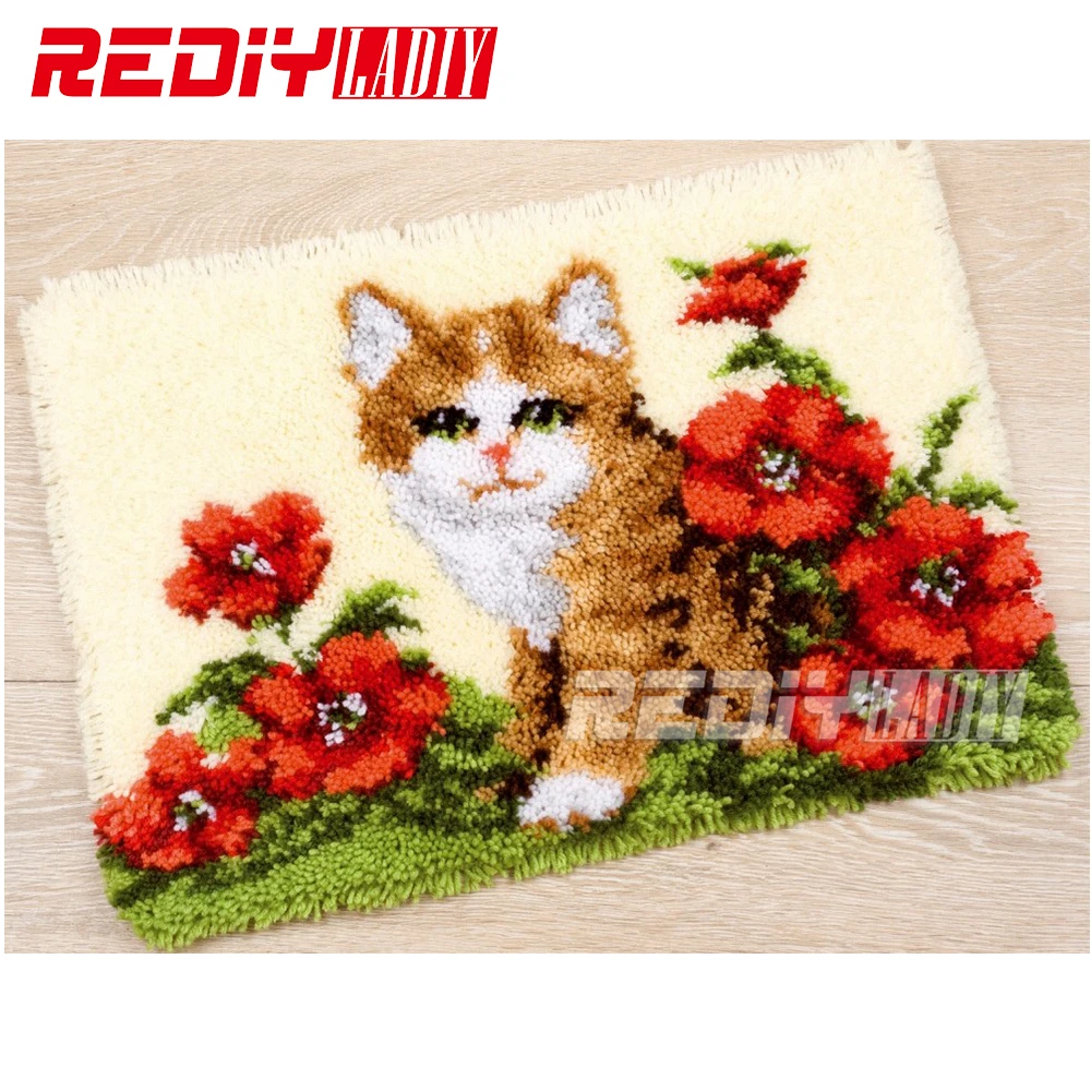 Лидер продаж 3D ковер с защелкой и крючком набор для рукоделия Незаконченный