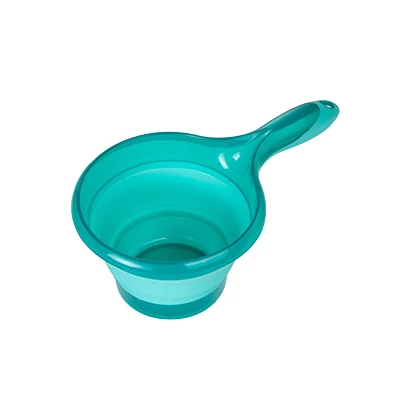 Blue Skeet 1 шт., портативные складные раковины, пластиковые складные ложки для воды, ложка для мытья дома, Товары для ванной комнаты, аксессуары - Цвет: Blue Skeet