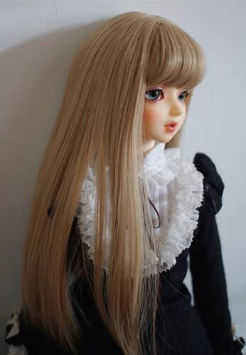 Парик для куклы Bjd SD 1/3 1/4 1/6 из льна|Куклы| |