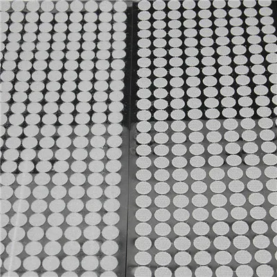 10mm black 50pair Сильная самоклеющаяся клейкая крепежная лента в горошек крючок и петля Волшебная нейлоновая наклейка двухсторонние швейные принадлежности "сделай сам" аксессуары 50 пар - Цвет: 10mm black 50pair
