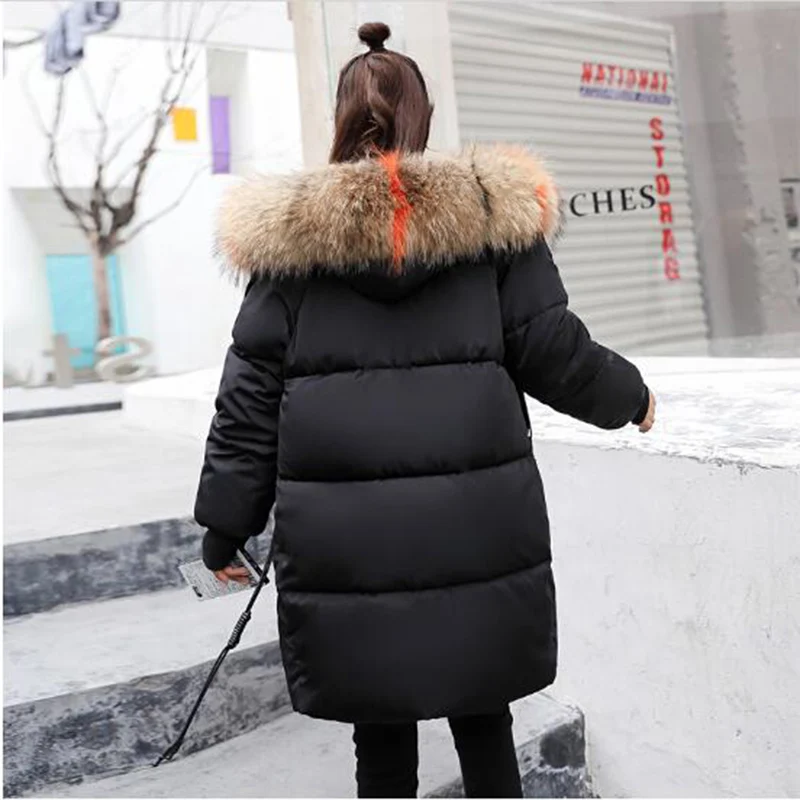 Новое поступление 2018 зимняя куртка женская теплая утепленная верхняя одежда для