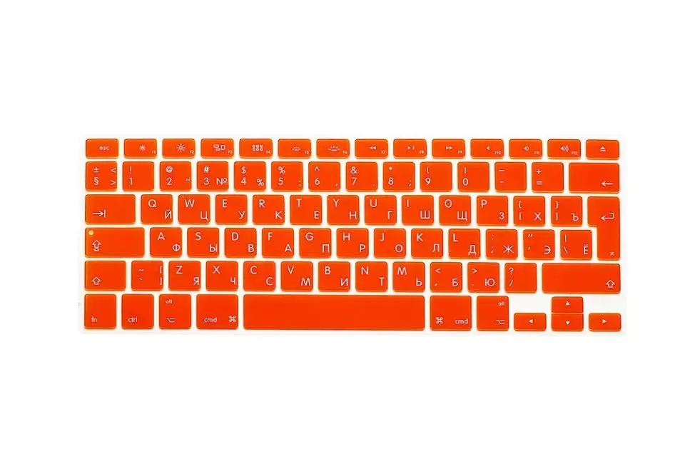 ЕС США Мягкий силиконовый чехол для Macbook Pro 13 15 CD ROM Обложка в русском стиле A1278 A1286