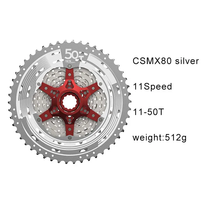 CSMX80 black Sunracing 10s 11s 12s велосипедные кассеты для MTB велосипеда 46T 50T свободного хода, CSMX80 Z90 S8 S3 X3 велосипедные маховики для Deore sram - Цвет: CSMX80 black