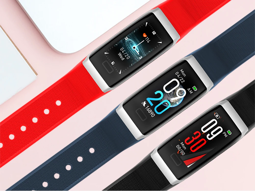 HUACP R7 Smart Watch Sport монитор сердечного ритма крови Давление фотоплетизмографический(PPG) фитнес-трекер здоровья наручные браслет USB для зарядки