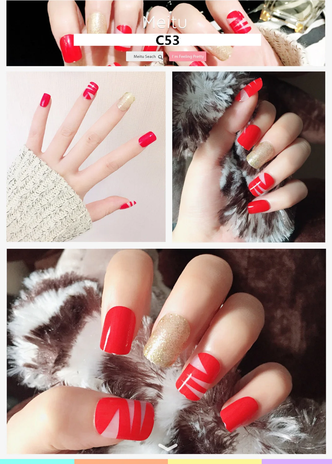 Мягкие Накладные ногти милые прочные водонепроницаемые Короткие Размеры Diy Nail Art 26 стилей аксессуары 24 шт накладные ногти с клеем