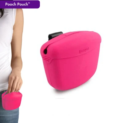 Pink Bag Переносная миска для домашних животных силиконовая складная туристическая миска блюдо фляга для путешествующих диспенсер туристическая миска собака миски для воды сумка для пищевых продуктов набор - Цвет: Pink Bag