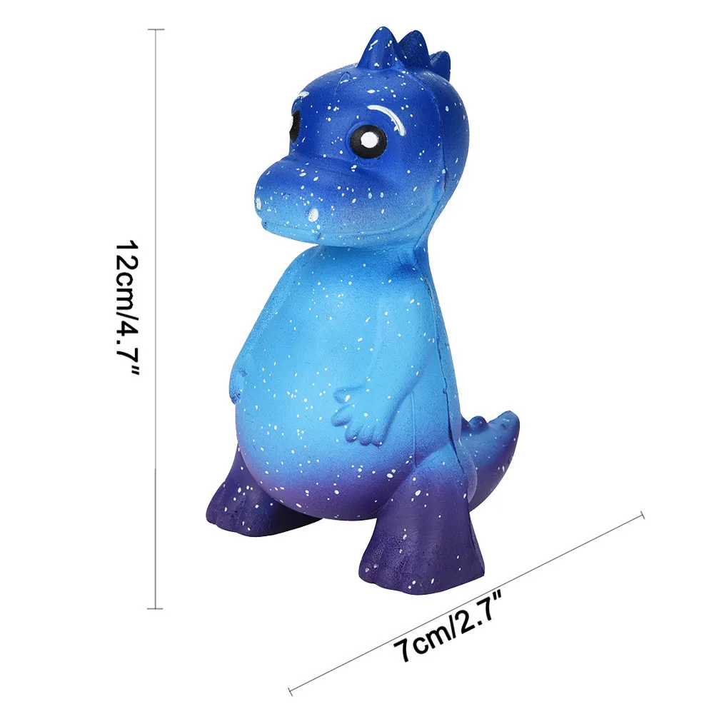 2018 Galaxy dinosaurio 12 см Rex lindo Jumbo squishy crema perfumada lenta estupenda novedad Juguetes|Шутки и розыгрыши| |