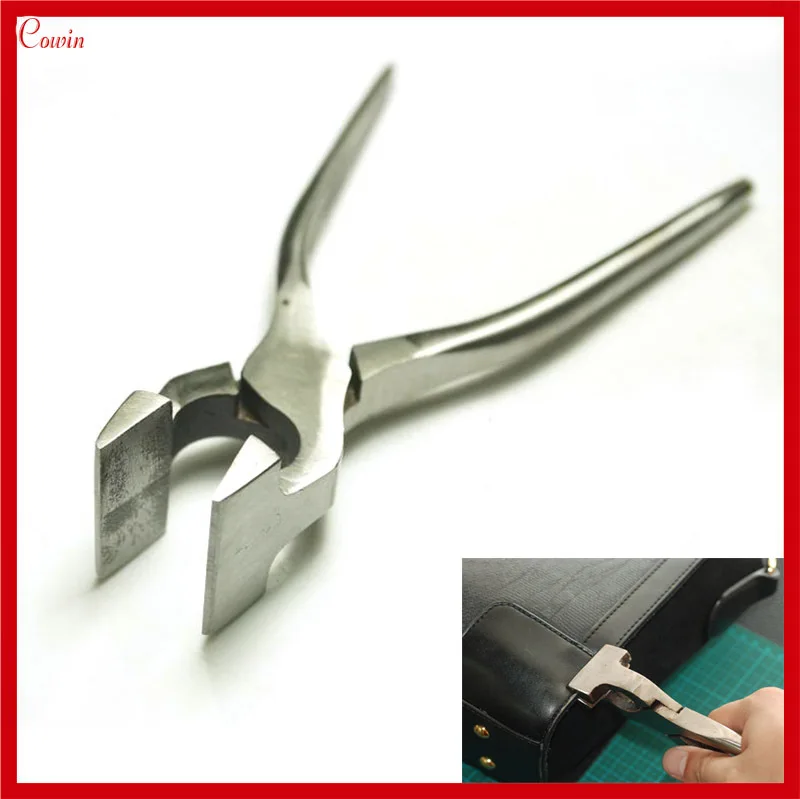 Зажим для кожаной сумки регулируемый пресс плоскогубцев|clamp plier|pliers hairclamp connector |