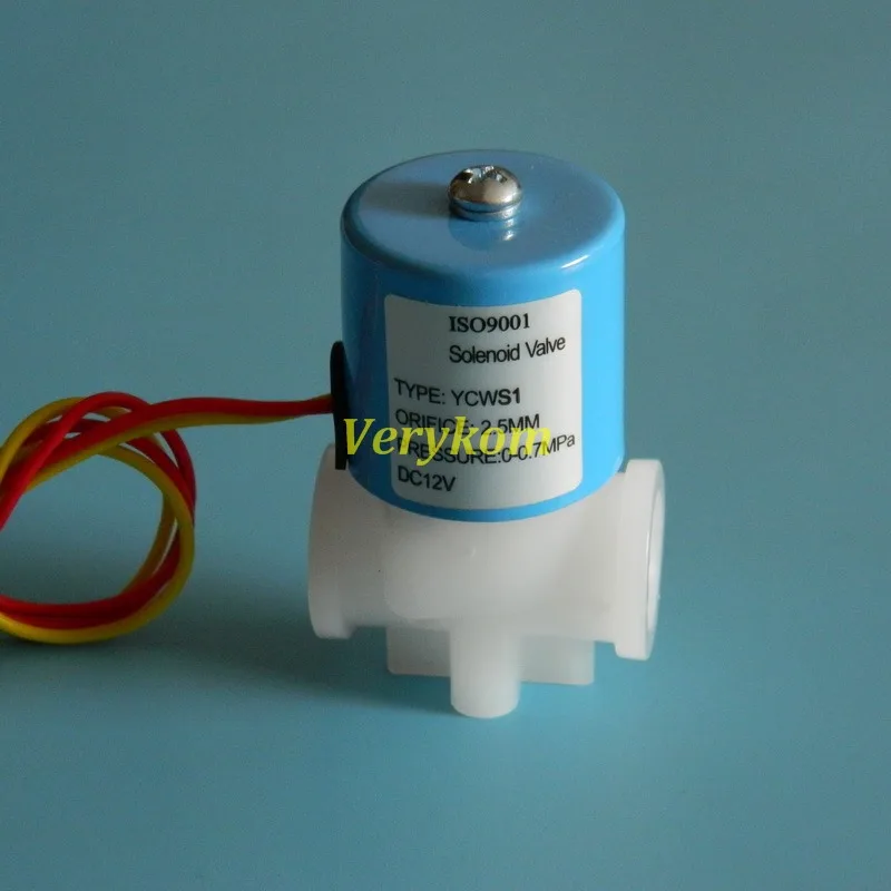 Бесплатная доставка 2 Way Пластик микро электромагнитный клапан диспенсер для