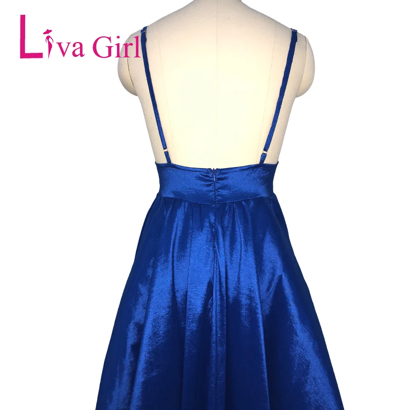 Сексуальное длинное вечернее платье LIVA GIRAL 2019 с юбкой годе и открытой спиной