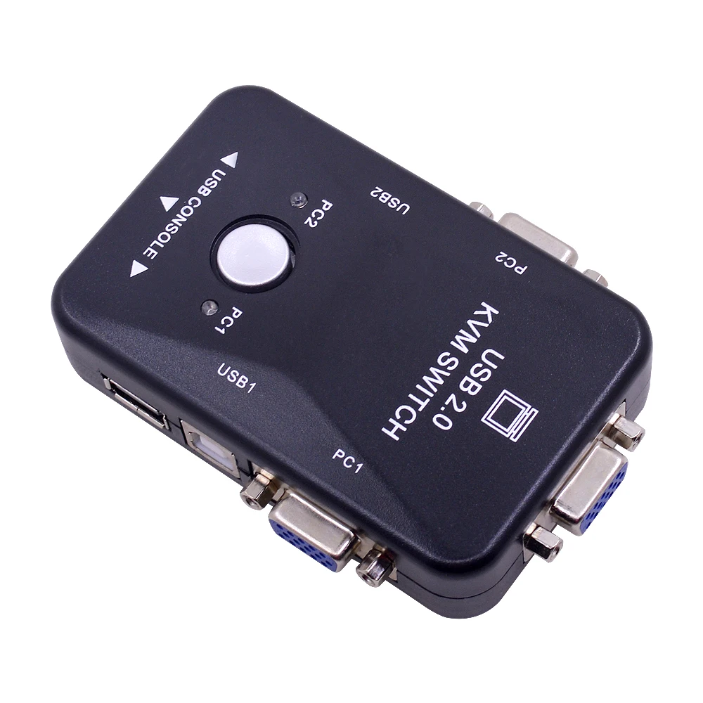 CHIPAL высокое качество 2 Порты и разъёмы USB 0 KVM переключатель 1920*1440 VGA SVGA разделитель
