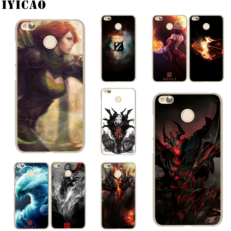 IYICAO Shadow Fiend Dota Hard for Xiaomi Mi 5 5S 6 9 8 A2 Lite 5X Mix 2S F1 SE MAX 3 9T A3 Pro CC9E Redmi Note | Мобильные телефоны