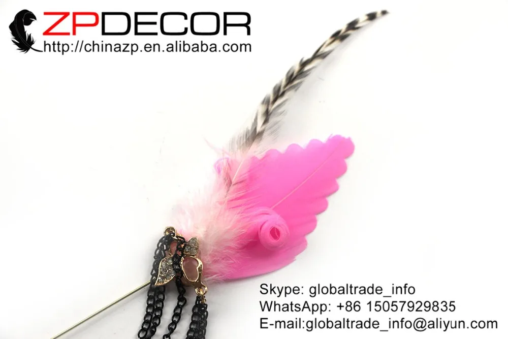 Розница и Опт от ZPDECOR ручной выбор хорошее качество розовый черный цепочка