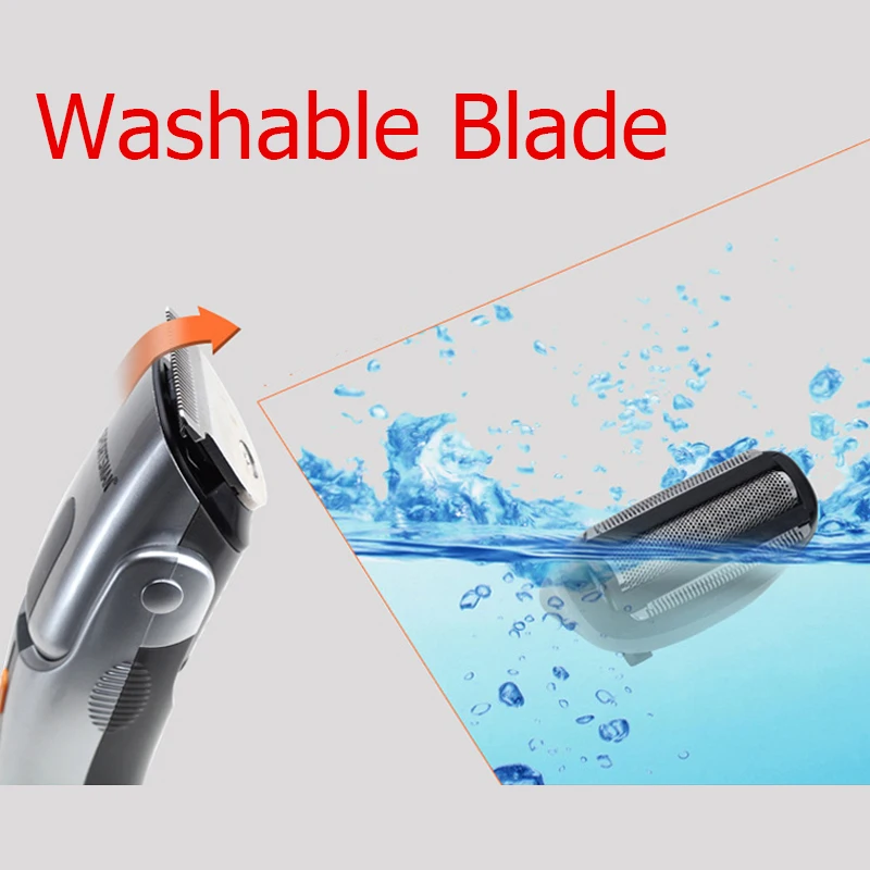 Электрическая перезаряжаемая многофункциональная машинка для стрижки волос 8 в 1