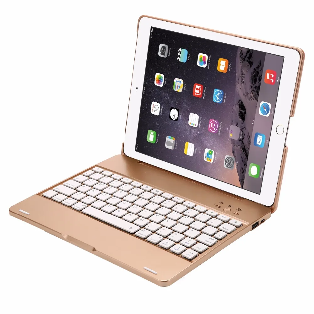 Новый АБС-пластик для iPad 2 3 4 чехол с клавиатурой Bluetooth беспроводной клавиатуры 9