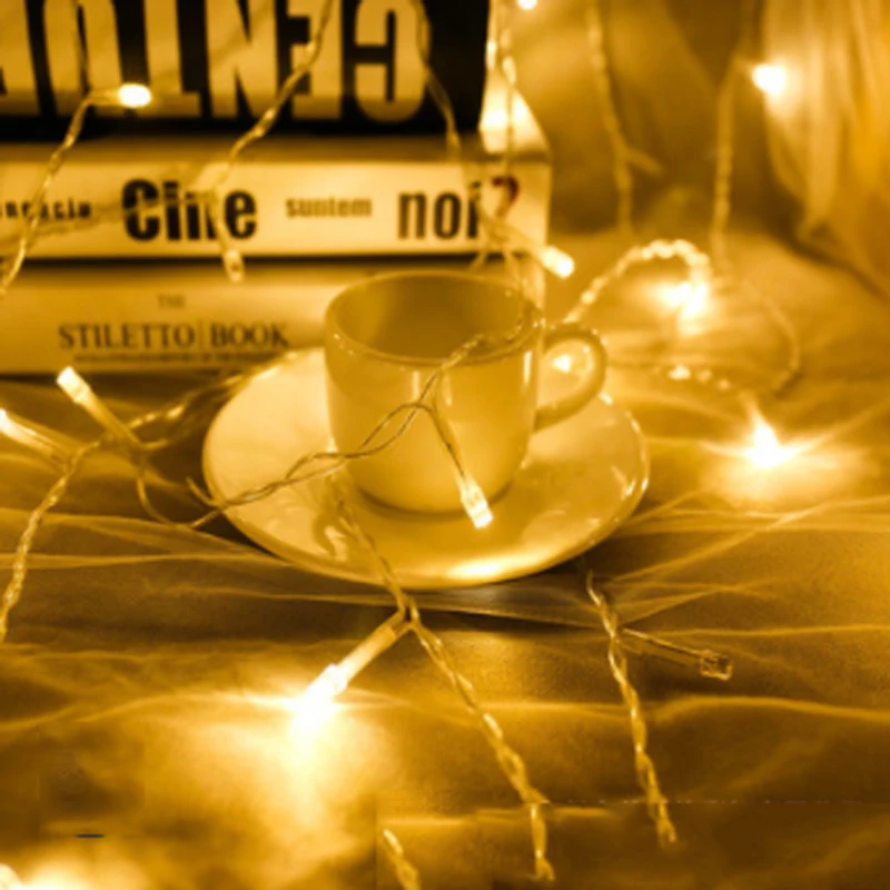 Светодиодный Шторы огни строки 3 м х 300 светодиодный s 220 v Xmas Фея Света для дома
