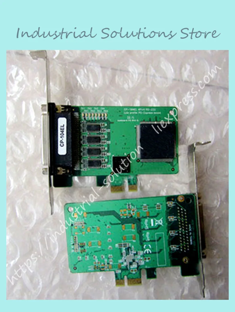 Оригинальная умная карта CP 104EL A RS232 PCI Express 100% Протестировано идеальное