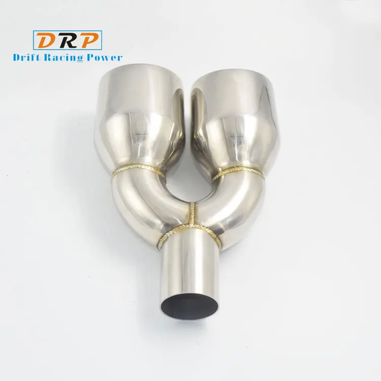 1 шт. наконечник выхлопной трубы из нержавеющей стали универсальный глушитель