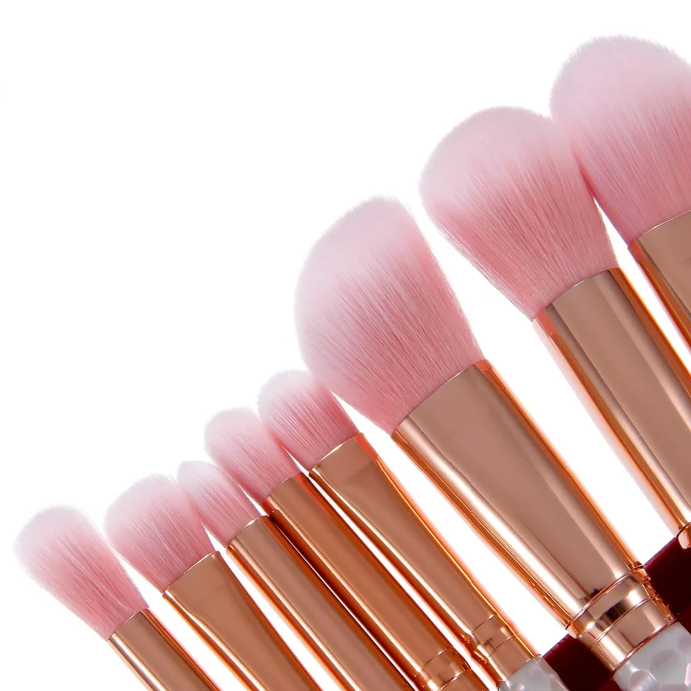 8Pcs/Set Make Brushes Portable Colorful Handle Foundation Powder Eye Shadow Makeup Set Maquiagem Beauty Tools | Красота и здоровье