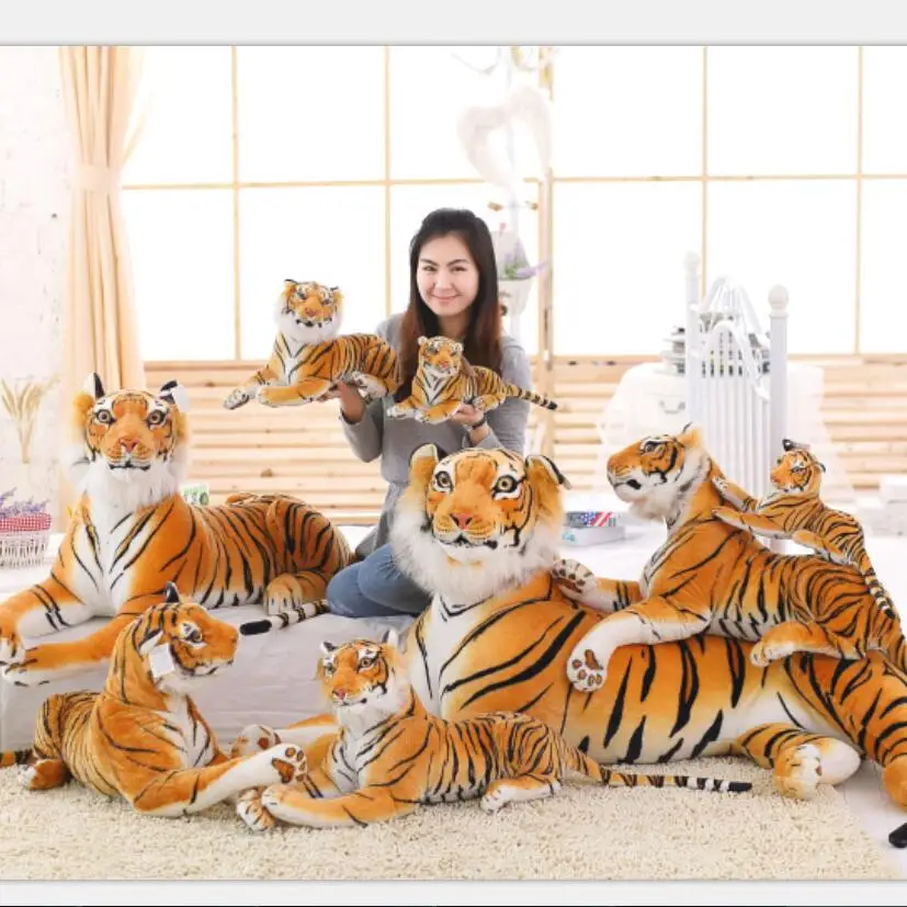 Кукла Тигр Сибирский тигр мебель для дома плюшевая игрушка детей 50 см|plush toys|animal