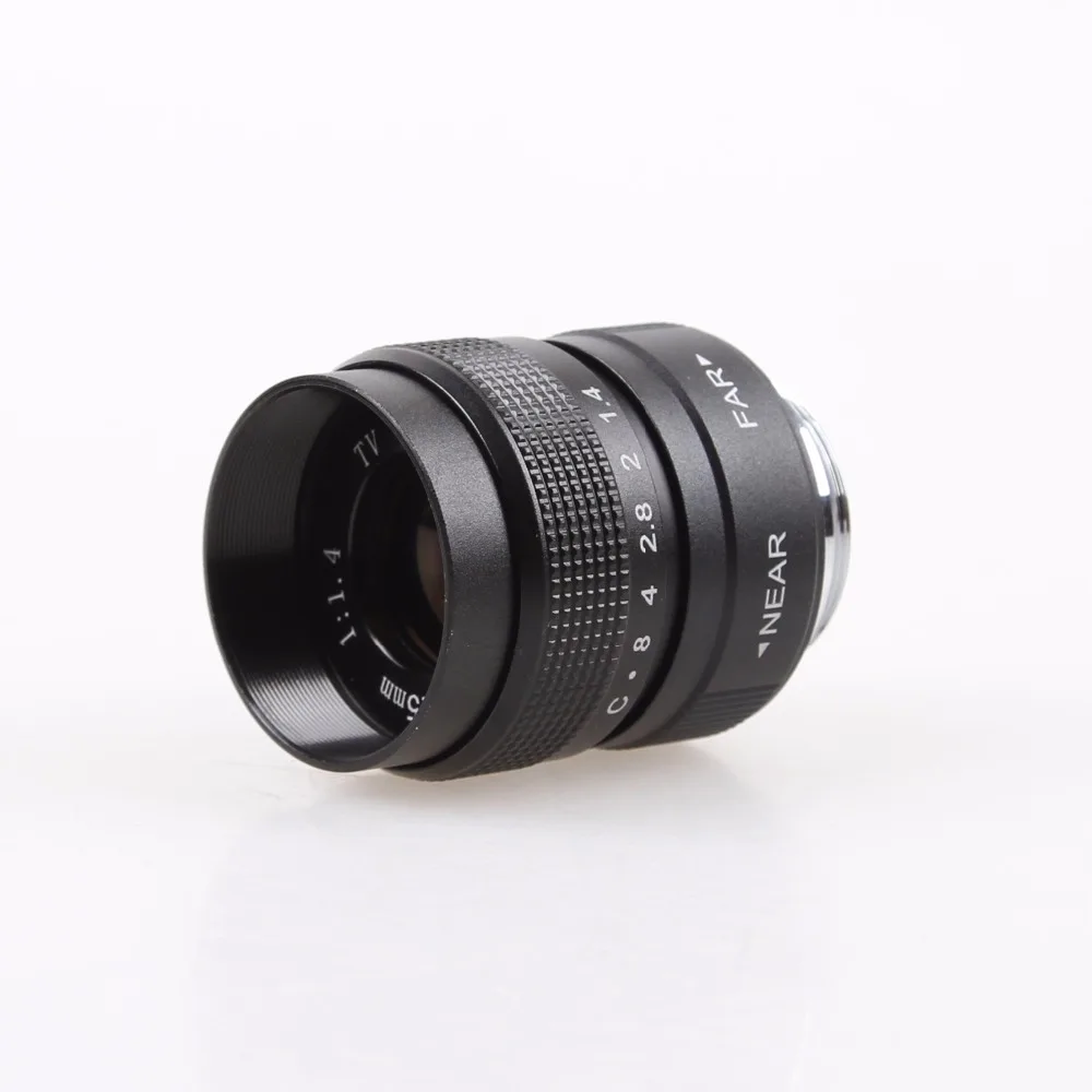 Фуцзянь 25 мм F1.4 CCTV TV Movie lens + C-M4/3 Mount для Fuji Fujifilm X-E2 X-E1/M1 | Электроника