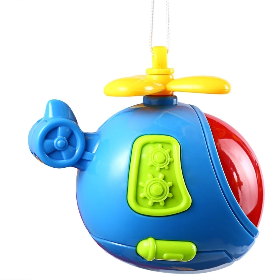 Горячая Распродажа вращающиеся на 360 градусов детские погремушки Музыкальный