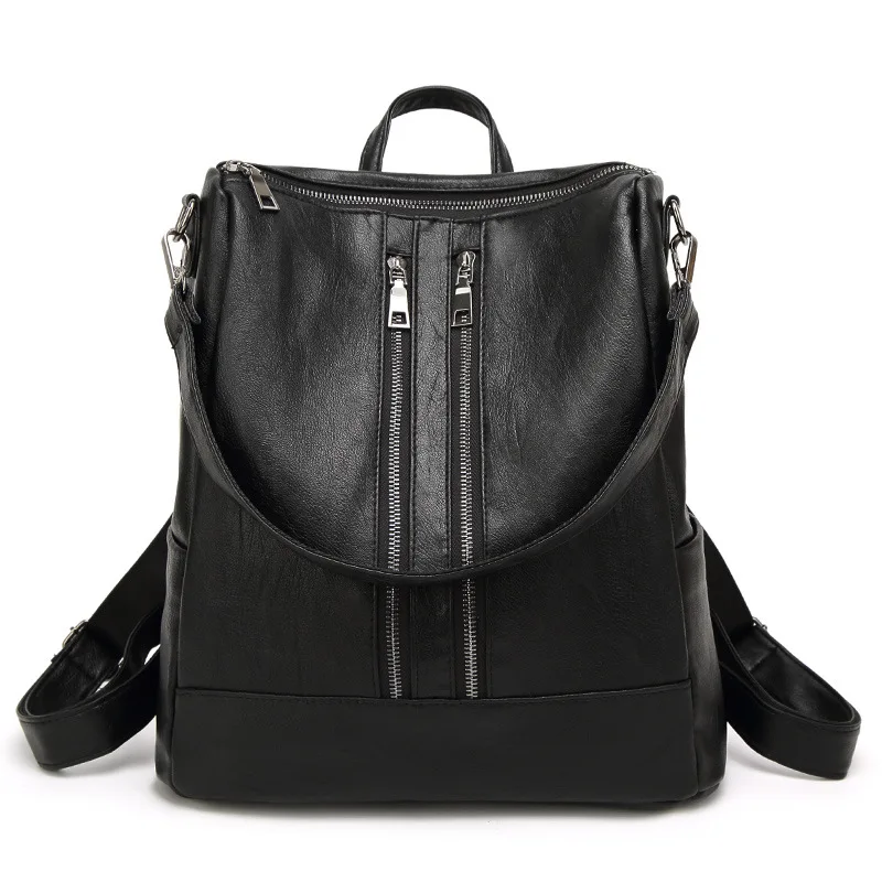 Rugtas PU Mochila couro мужская сумка-рюкзак марка Back Pack Bolsa Упаковка бизнес plecak Zaino SAC DOS Femme