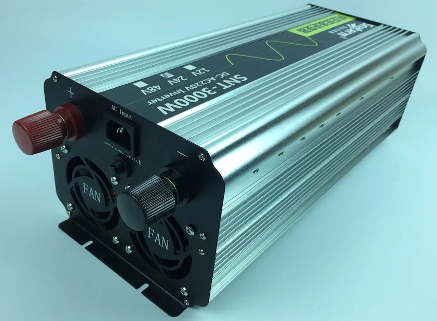 2500 Вт Чистая Синусоидальная волна Солнечный решетки Инвертор DC12/24/48 V к AC220V/230